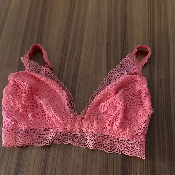 Freya Other - Freya Lace Bralette in Coral